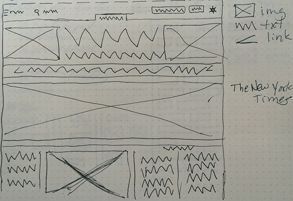 new york times sketch